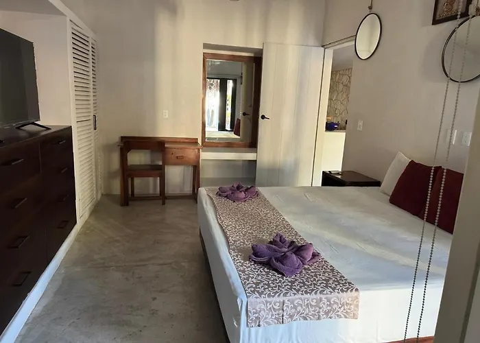 Séjour chez l'habitant Casa Kin Departamento Abajo D-a Tulum